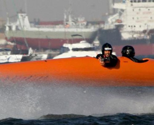 Sailrocket 2 - getting used to 50 knots  © Vestas Sailrocket - copyright http://www.sailrocket.com